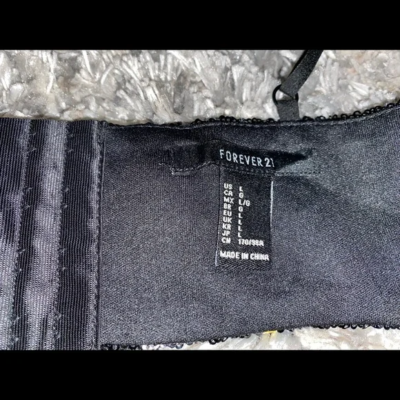 Forever 21 Sequin Floral Bralette - Picture 6 of 6